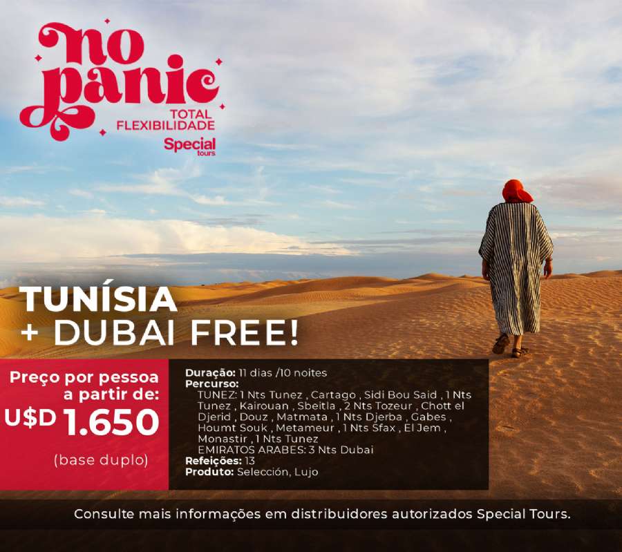 TUNÍSIA + DUBAI