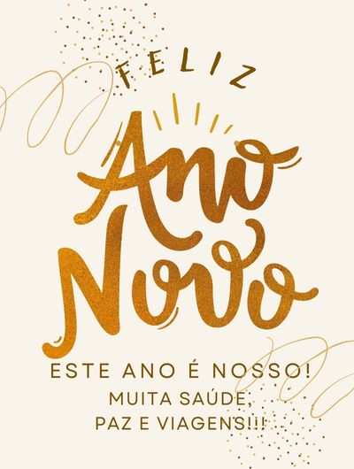 Feliz ano novo 